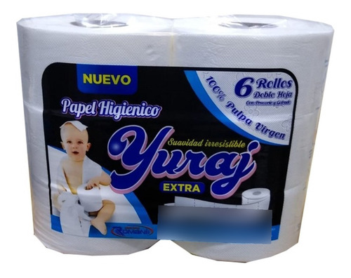 Papel Higienico Jumbo/institucional Yuraj Premium