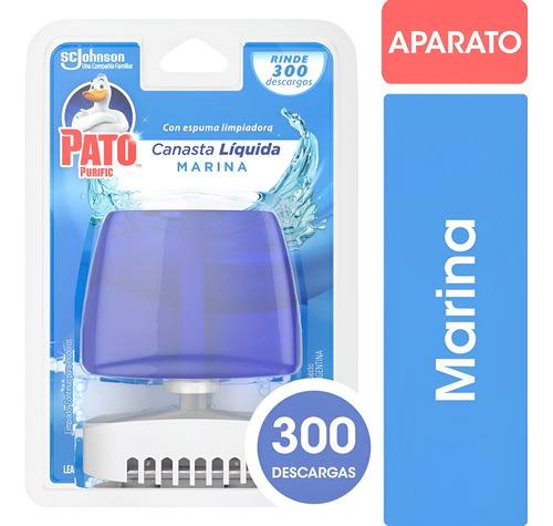 Pato Canasta Líquida Inodoro Marina Aparto Y Repuesto