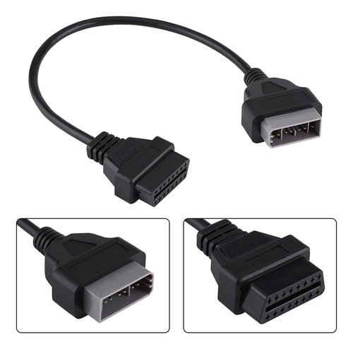 Cabo De Diagnóstico: Conector De Adaptador Obd2 De 14 Pinos