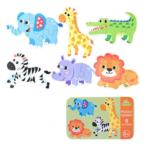 Puzzles Montessori, Juguete Educativo Para Bebés, Rompecabez