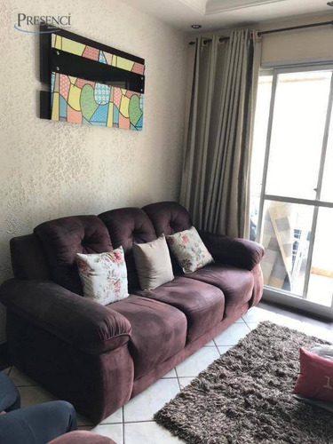 Imagem 11 de 12 de Apto Com 3 Dormitórios À Venda, 73 M² Por R$ 380.000 - Vila Esperança - Aceita Permuta - Ap0471