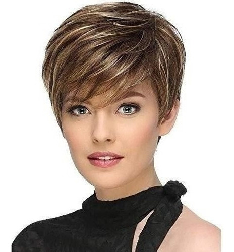 . . Perucas De Corte De Cabelo Curto Em Formato Elegante