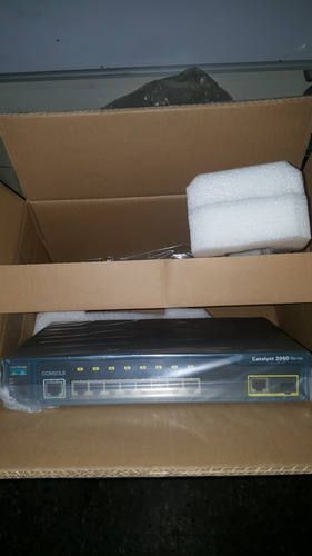 Switch Cisco Catalyst 2960 Ws-c2960-8tc-l 10/100 1g Sfp