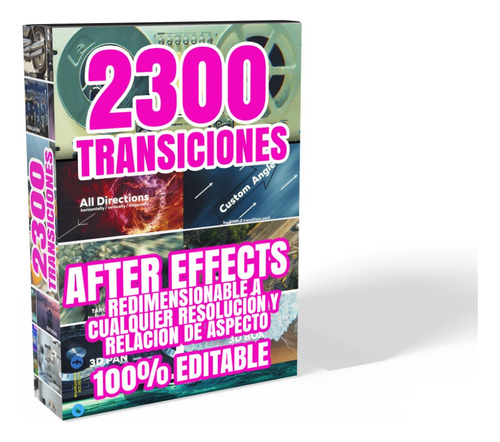 After Effects Proyectos - 2300 Transiciones