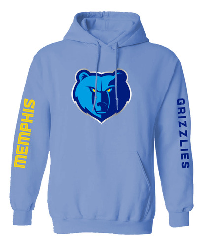 Paquete: Sudadera + Playera Nba Memphis Grizzlies Sublimada