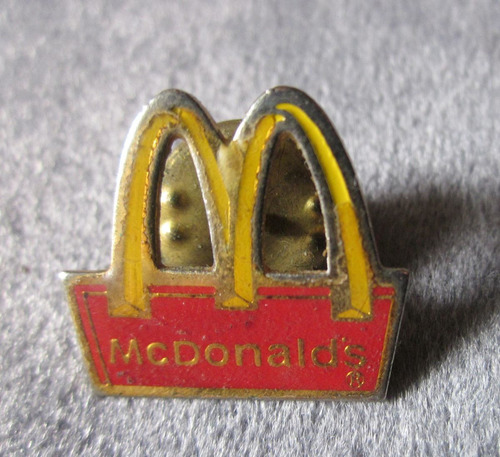 Pins Mcdonals Cartel Clasico