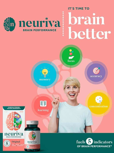 Neuriva Brain (30 Cápsulas) Perfomance Hechas En E.u