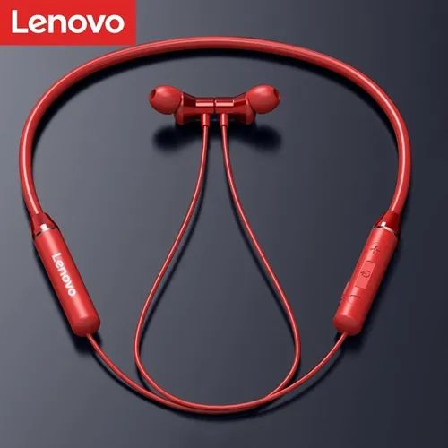 Audifonos Inalambricos Bluetooth Lenovo Deportivo He05