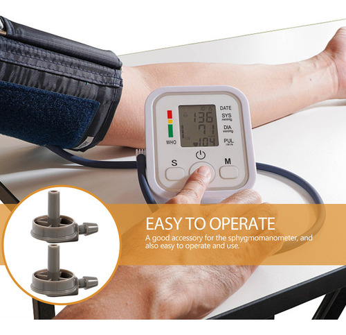 2 Accesorios Para Conectores De Esfigmomanómetro Para Brazal
