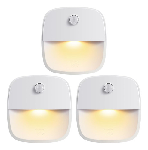 Luz Nocturna Led Con Sensor De Movimiento, Batería Recargabl
