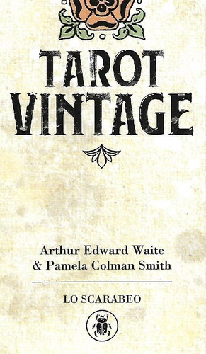 Libro Tarot Vintage Cartas Y Libro