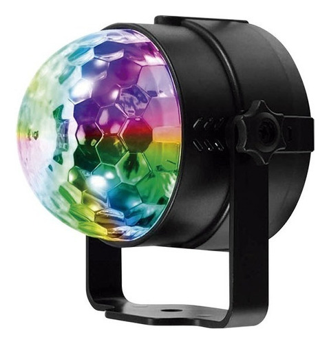 Mini Luz Bola Disco Led Rgb Mini Dj Audioritmica Control Usb Luz Rgb