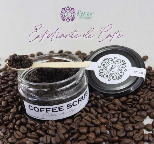 Exfoliante De Café Y Aceite De Coco