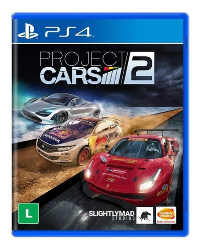 Project Cars 2 Ps4 Legendado Mídia Física