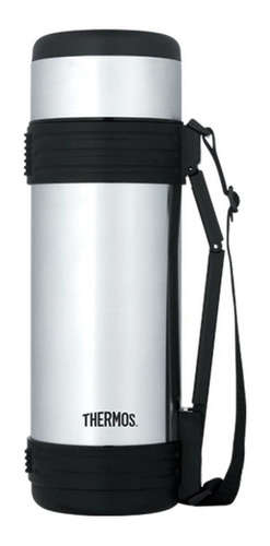 Termo Thermos 1 L 24hs Acero Inoxidable Con Manija Y Correa