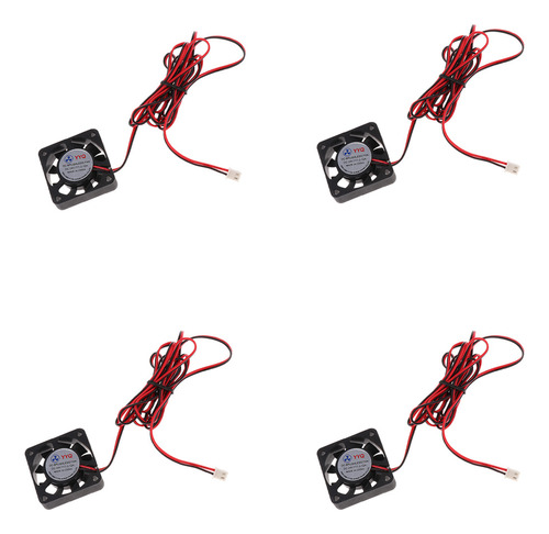 4piezas Extrusora Fan Brushless Dc 24v Ventilador De