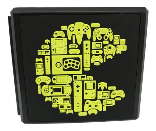Portajuegos Pac-man Nintendo Switch (caben 12 Juegos)
