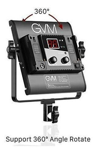 Luz Led Gvm 2 Pack Video Lighting Kits Bi-color En Stock