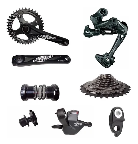 Kit Equipo De Transmision De Bicicleta Mtb Ltwoo 1x9