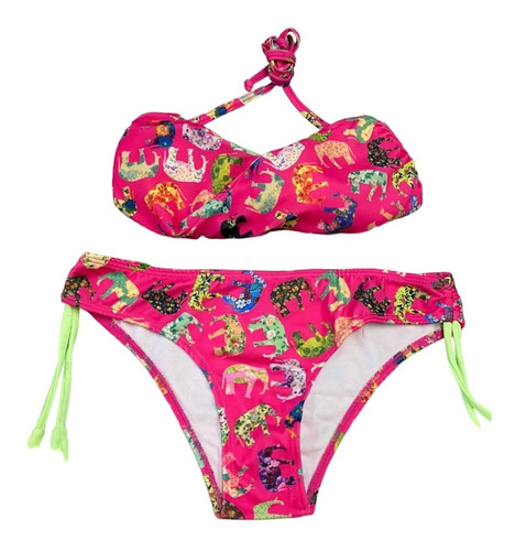 Malla Bikini Bandeau Y Vedetina Nena Tutta La Frutta 410-17