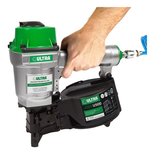 Pregador Pneumático U500 Ultra Para Pregos Em Rolo