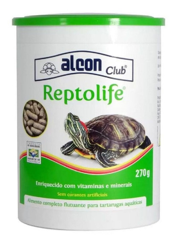 Alcon Club Ração Para Tartarugas Aquáticas Reptolife 270g