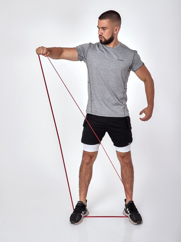 Imagen 9 de 10 de Set 4 Bandas Elasticas De Resistencia | Bandas Entrenamiento
