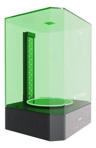 Impresora Resina Hellbot Apolo Pro + Curadora Octopus Plus Color Verde