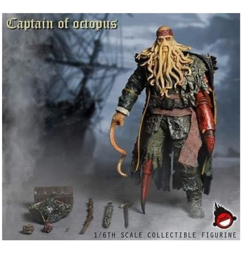 Davy Jones Pirates Of Caribbean 1/6 Xd Toys No Hot Toys Fpx