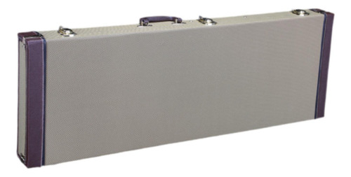 Caja De Guitarra Eléctrica Con Cáscara Cerradura, Funda De