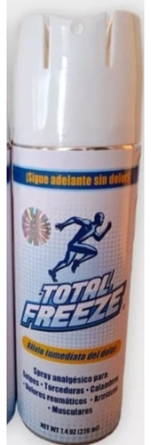 Spray Total Freeze, P/ Golpes Y Dolores Musculares, 1x