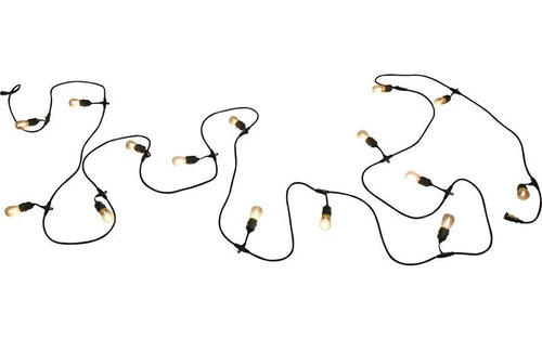 Extensión Luces Led De 15bombillos Vintage 10metros Exterior