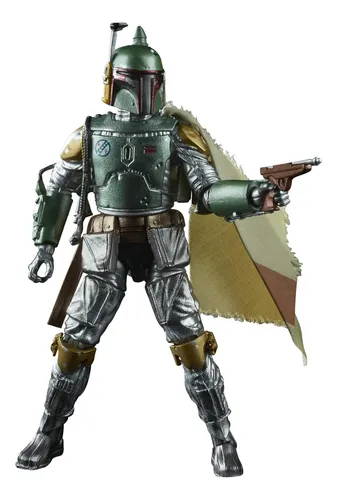Boba Fett Carbonized Star Wars Black Series Hasbro Muñeco
