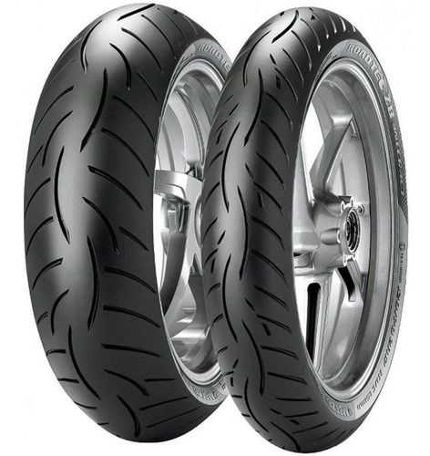 Par Pneu Cb 500 Xj6 120/60r17 + 170/60r17 Zr Tl Z8 Metzeler