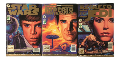 3 Comics Trilogia Star Wars Adaptacion Dark Horse Vid 1997 (Usado)