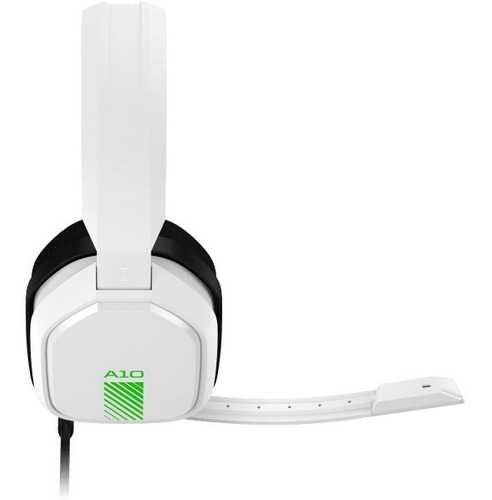 Imagen 5 de 5 de Audífono gamer Astro A10 blanco y verde