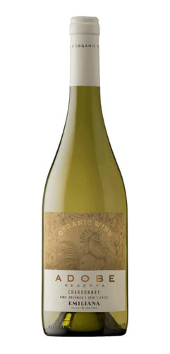 Vinho Chardonnay Orgânico 750ml - Emiliana