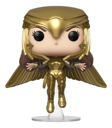 Funko Mulher Maravilha Voando Com Armadura Dourada Ww84 324