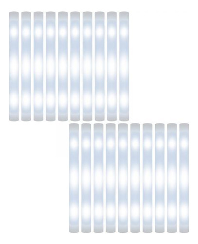 2 Palos De Espuma Iluminados Para Fiestas, Juego De Barras