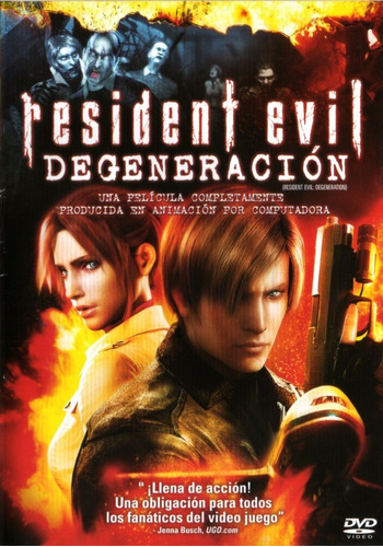 Resident Evil Degeneración ( Animación Cgi ) Dvd Original