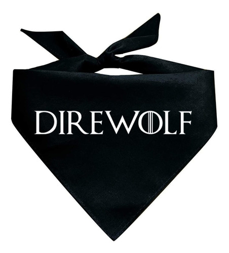 Direwolf - Bandana Estampada Para Perro (varios Colores)