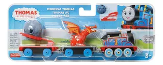 Thomas And Friends Thomas Medieval Metal Engine Fisher Price Color Azul