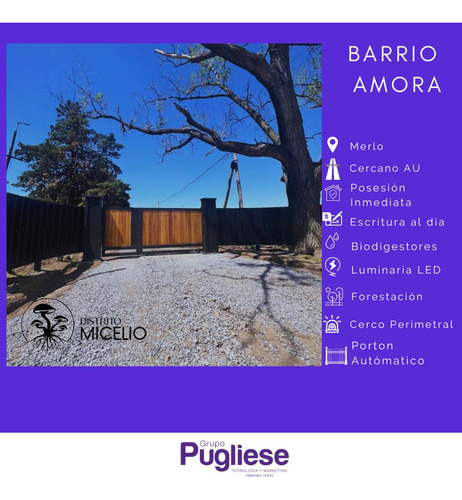 Terreno Lote En Zona Oeste Cerca De Autopista