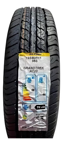 Pneu Dunlop 195 80 Aro 15 96s Grantrek At20