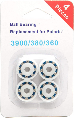 Poolsupplytown Pack De 4 Rueda Ball Bearing Repuestos Para P