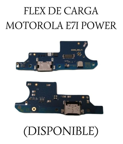 Flex De Carga Motorola E7i Power.