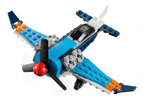 Lego Creator Propeller plane - 128
