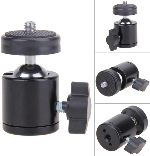 Mini Ball Head 360° Tripe Monope Fotografia Dsrl Gopro