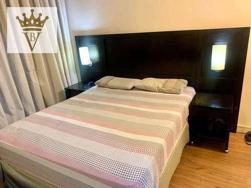 Imagem 2 de 8 de Flat Com 1 Dormitório À Venda, 30 M² Por R$ 330.000,00 - Cidade Monções - São Paulo/sp - Fl0050