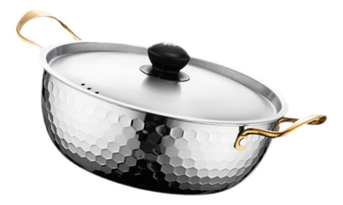Pote De Macarrão Ramen Coreano, Panelas De 22cm Prata